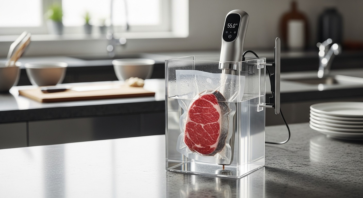 Cookelio visual for sous vide